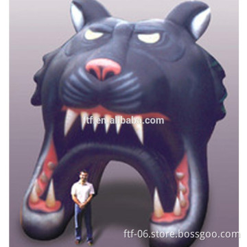 Custom Inflatable Leopard Helmet